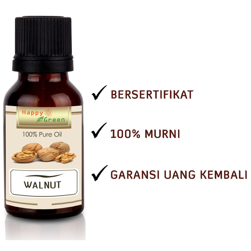 Bersertifikat Happy Green Premium Walnut Oil - Minyak Walnut