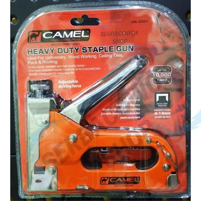 

CAMEL MESIN TEMBAK HEAVY DUTY STAPLES GUN TEMBAK JOK GUN TACKER 4-14MM