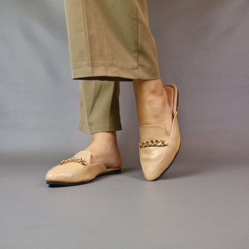 ZORA SEPATU MULES TERBARU WANITA KEKINIAN TERLARIS 2021 YARA FOOTWEAR PAPAKE-8