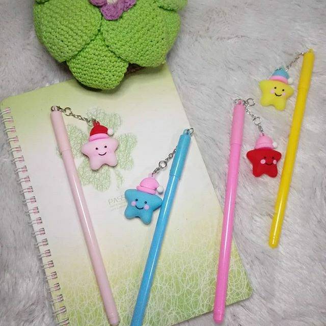 

pulpen gel gantung Bintang