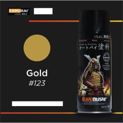 CAT PILOX SAMURAI PAINT GOLD 123