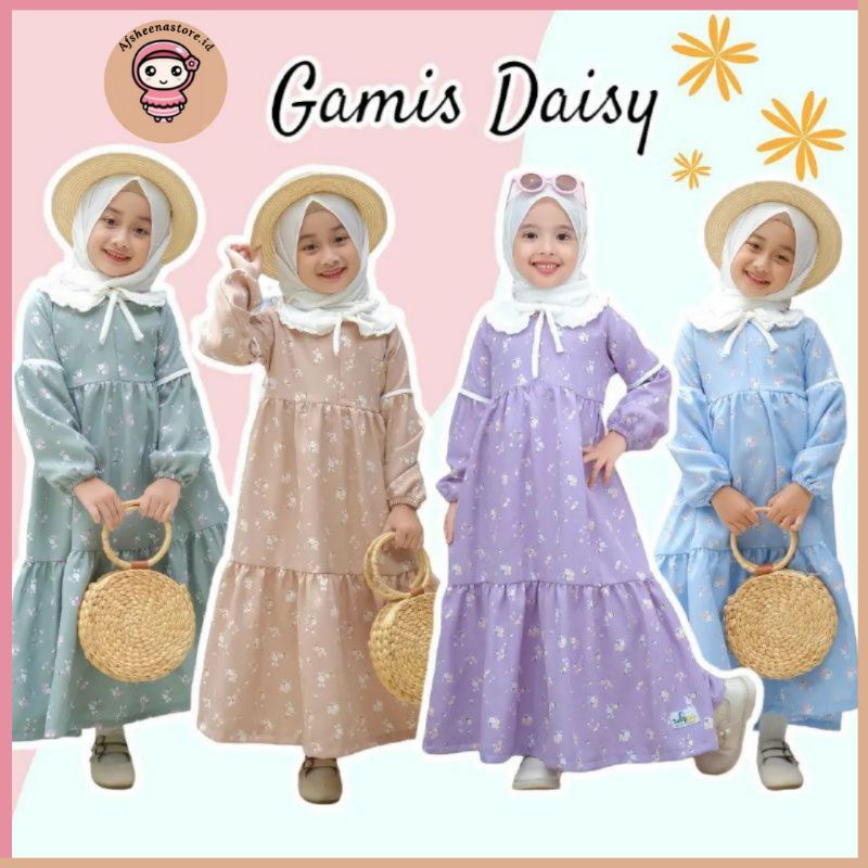 Afsheenastore Gamis Anak Daisy