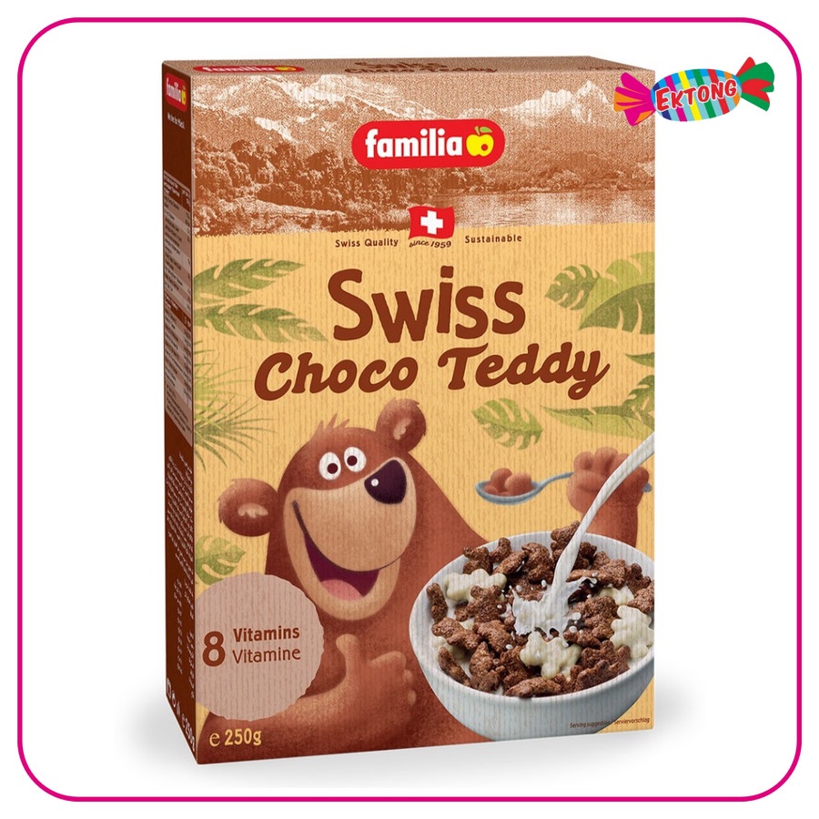 

FAMILIA SWISS CHOCO TEDDY ( SEREAL FAMILIA COKLAT ) 250 GR