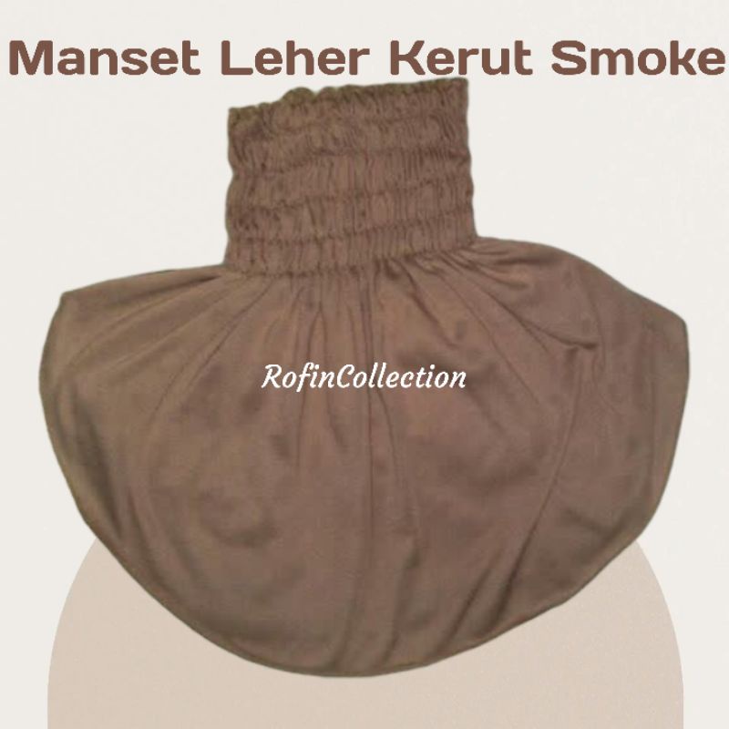 Manset Leher Kerut/Manset Leher Smoke Premium