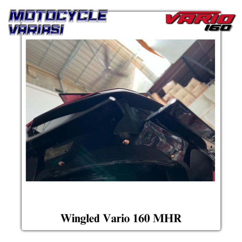 Winglet Honda Vario 160 Model Moto GP ABS Plastik MHR