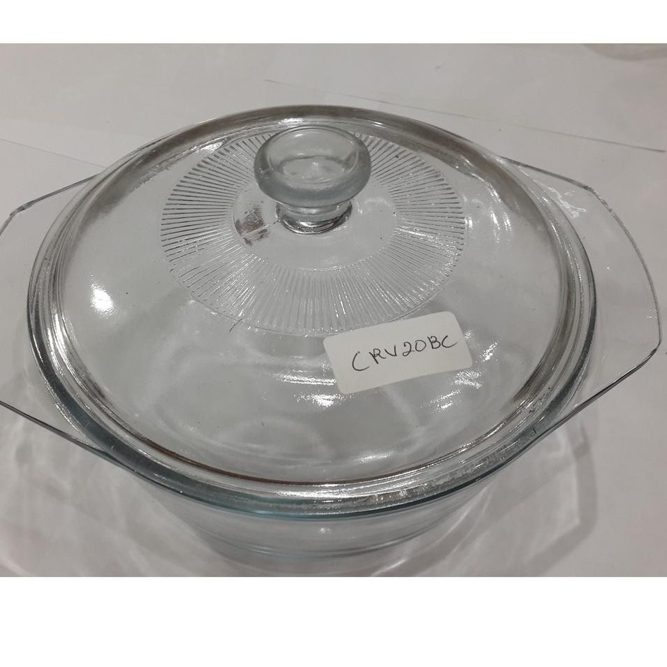 ✺TERBARU✦Mangkok Sayur Besar Kaca / Mangkok Kaca / Mangkok / Mangkuk Makan + Tutup Kaca / Mangku