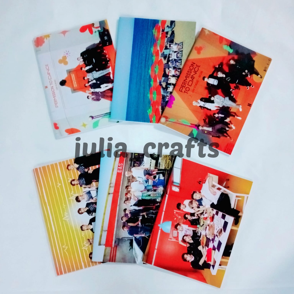 

Buku Tulis / Buku Sekolah BTS Bebas Request (6 pcs)