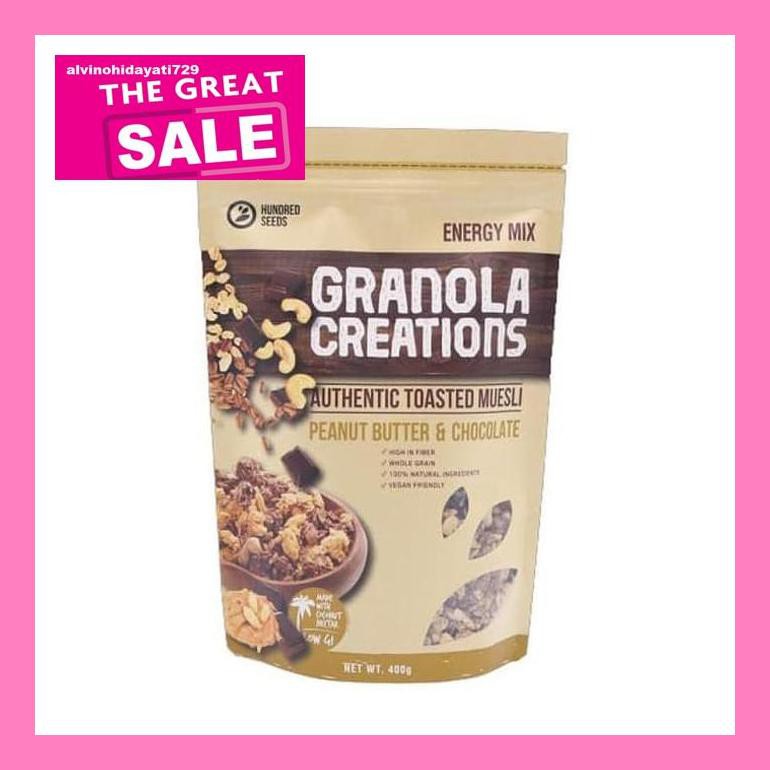 

Al04Nind Granola Creation Peanut Butter & Chocolate Creations 400 G Indvvl03