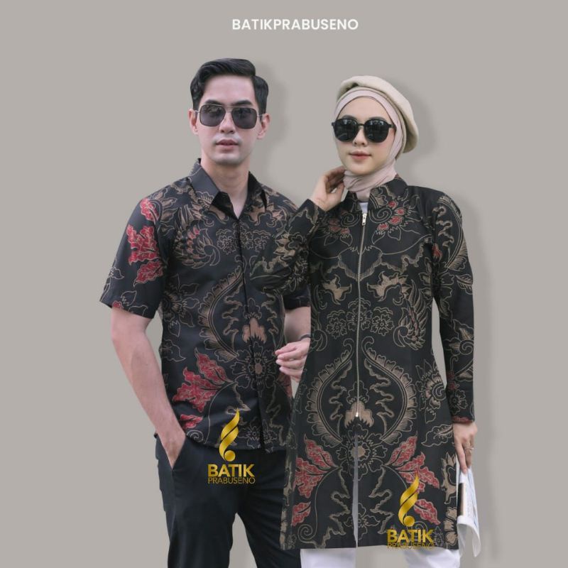 PRABUSENO // PRABOWO | COUPLE BATIK MODERN KONDANGAN / PERTUNANGAN BATIK PRABUSENO KATUN PRINTING