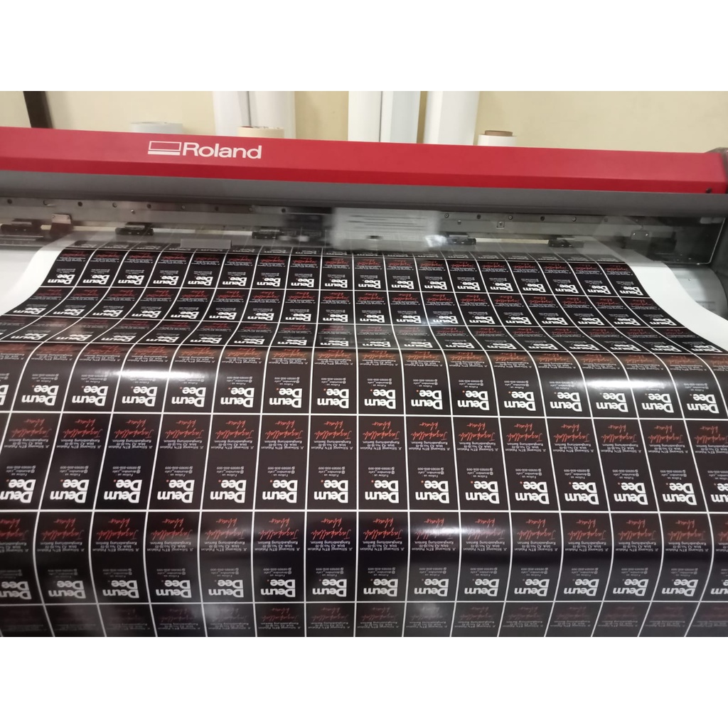 

Sticker China Custom Permeter | Stiker Cina Murah Plus Cutting | Stiker Label Kemasan