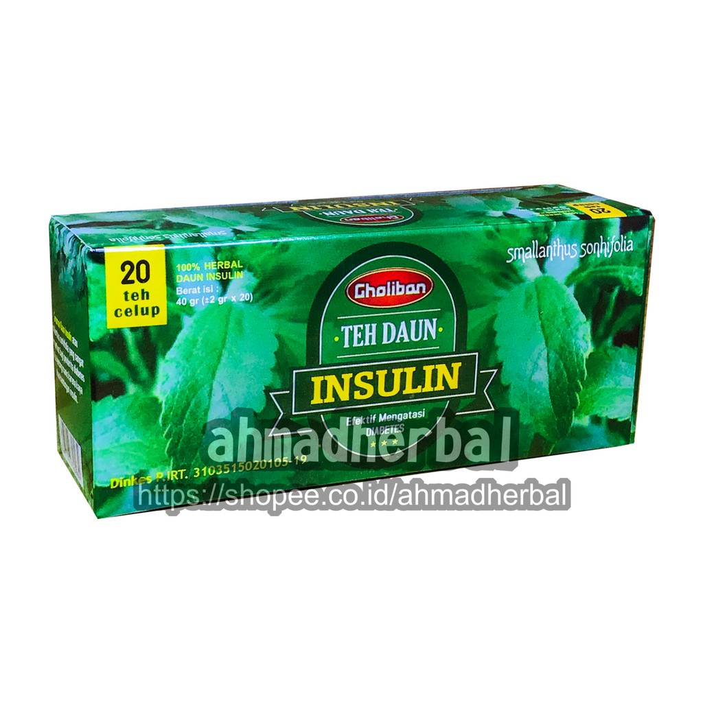 

Teh Daun Insulin Gholiban isi 20 celup untuk DIABETES GULA DARAH Meningkatkan fungsi pankreas