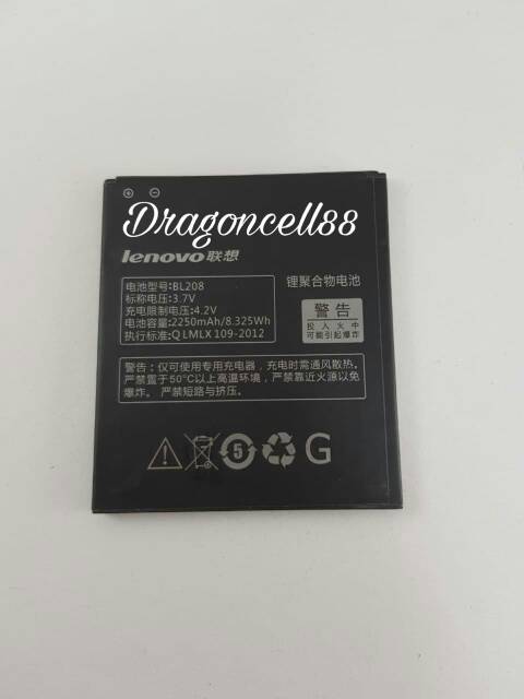Baterai LENOVO BL208 S920 BL 208 Kualitas ORIGINAL 100%