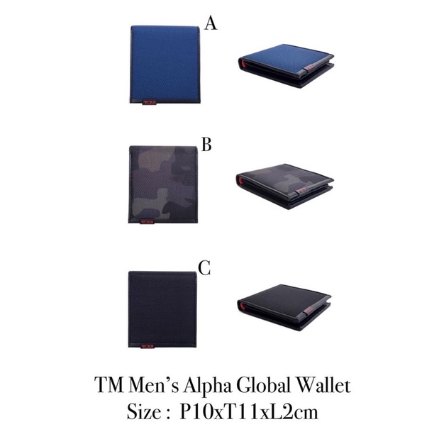Tumi Men’s Alpha Global Wallet