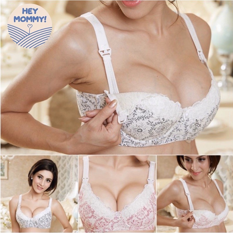 HEYMOMMY.ID - Bra Bh Menyusui (KAWAT) Lace - Super nyaman!••• | Nursing bra kawat, bh busui kawat, bukan plazamom