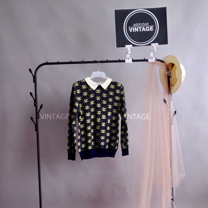 vintage - sweater rajut