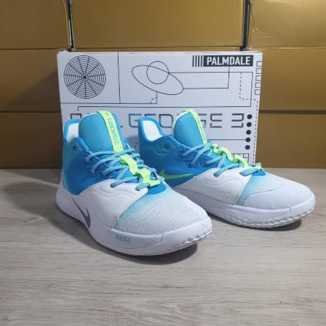 (FREE TALI SEPATU PENGGANTI) SEPATU BASKET NIKE PG 3 LURE / PAUL GEORGE 3