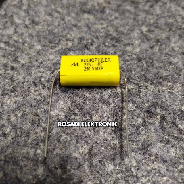 Kapasitor Audiophiler 225 J HIF 2.2uf 250V Capasitor elco Tweeter