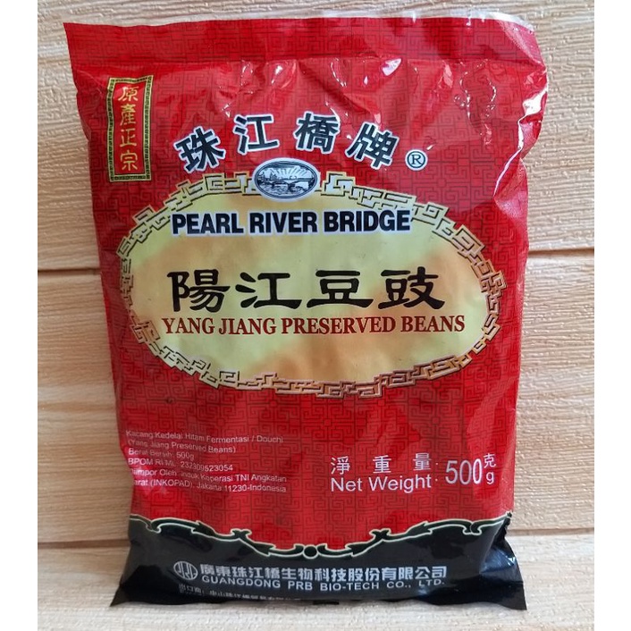 ✔MURAH Preserved Black Beans 500gr / Tausi Pearl River Bridge 500gr PRB Kacang Hitam Kering