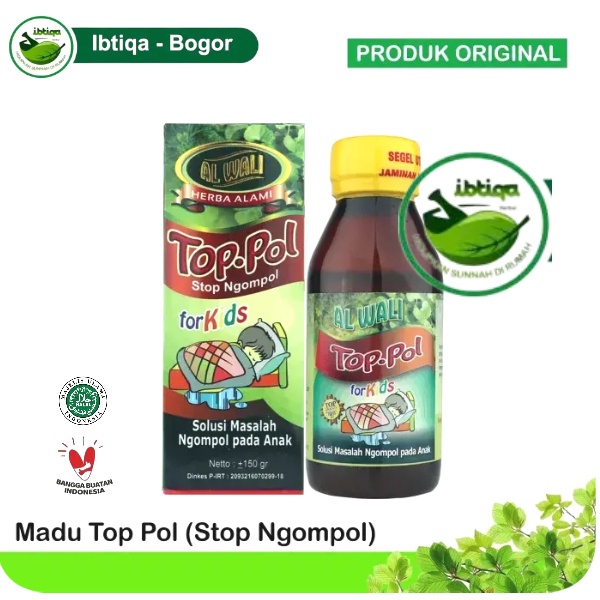 

Madu Top-pol Stop Ngompol Al Wali Termurah 100% Original
