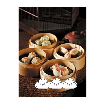 Keranjang Dimsum / Tempat Kukusan Dimsum / Klakat Dimsum - 13 & 15 cm