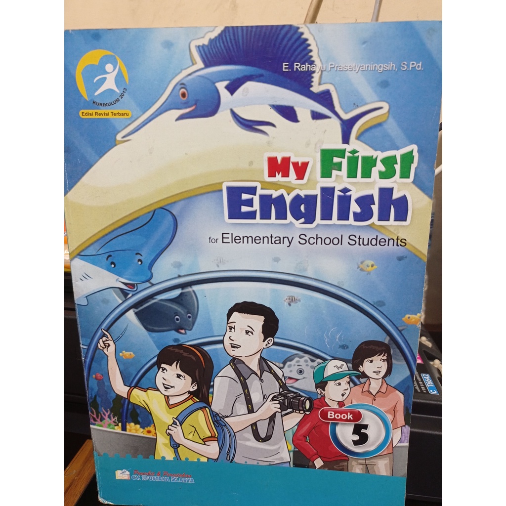 

Buku Bahasa Inggris My First English untuk SD/MI kelas 5 K13