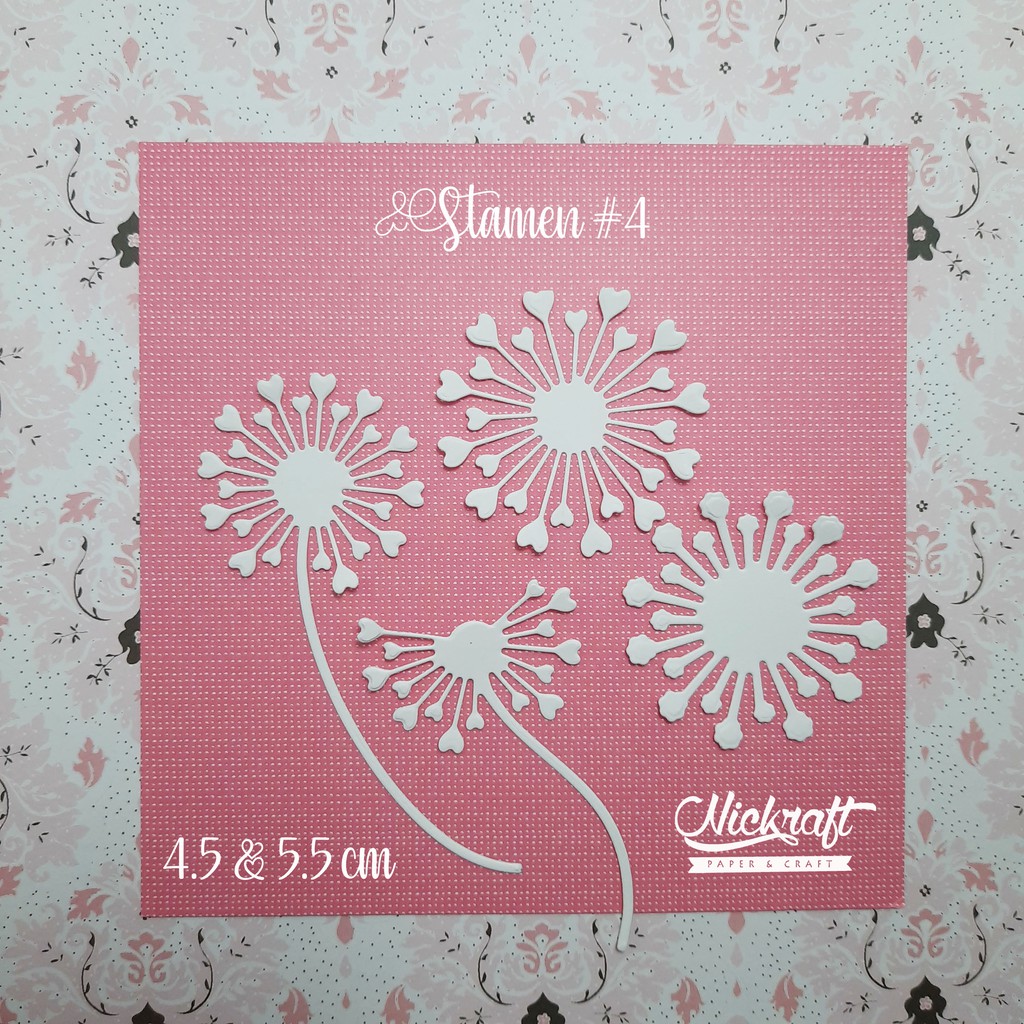 STAMEN # 4 - Bahan Scrapbook Putik Bunga Kertas Paper Flower