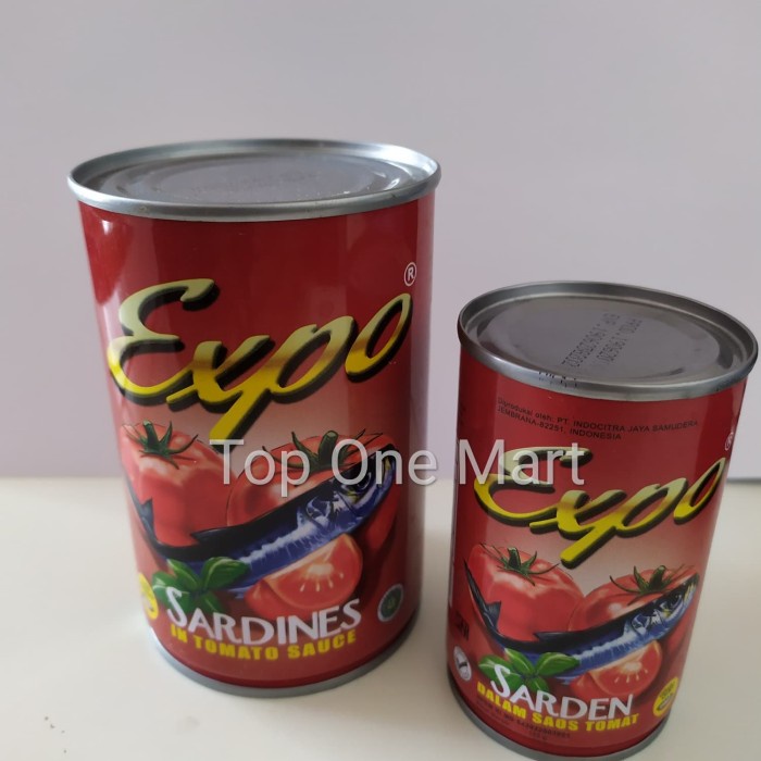 

Gg01Hh Sarden Sardines Expo Kaleng 155Gr - 425Gram Ds01Gkk