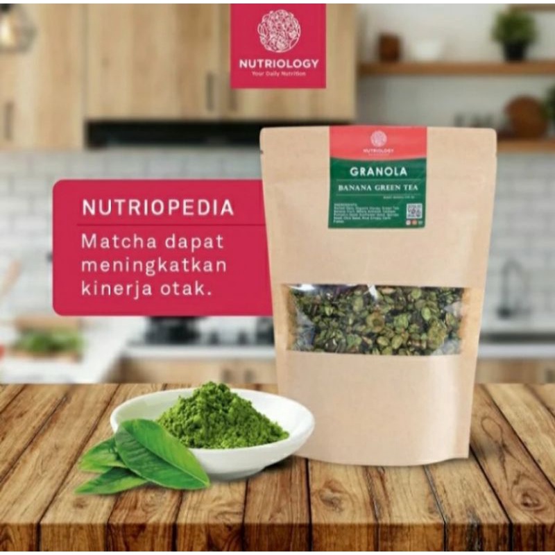 

Granola Nutriology 140gr - Banana Green Tea