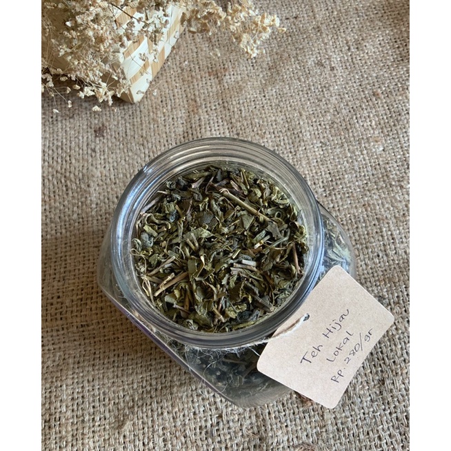 

Teh Hijau Lokal / Local Roasted Green Tea 100gr