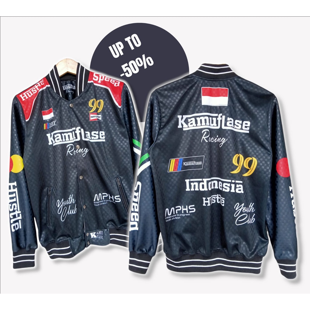 JAKET VARSITY BASSEBALL PRIA WANITA//JAKET SUKAJAN VARSITY BASSEBALL//JAKET NASCAR VARSITY