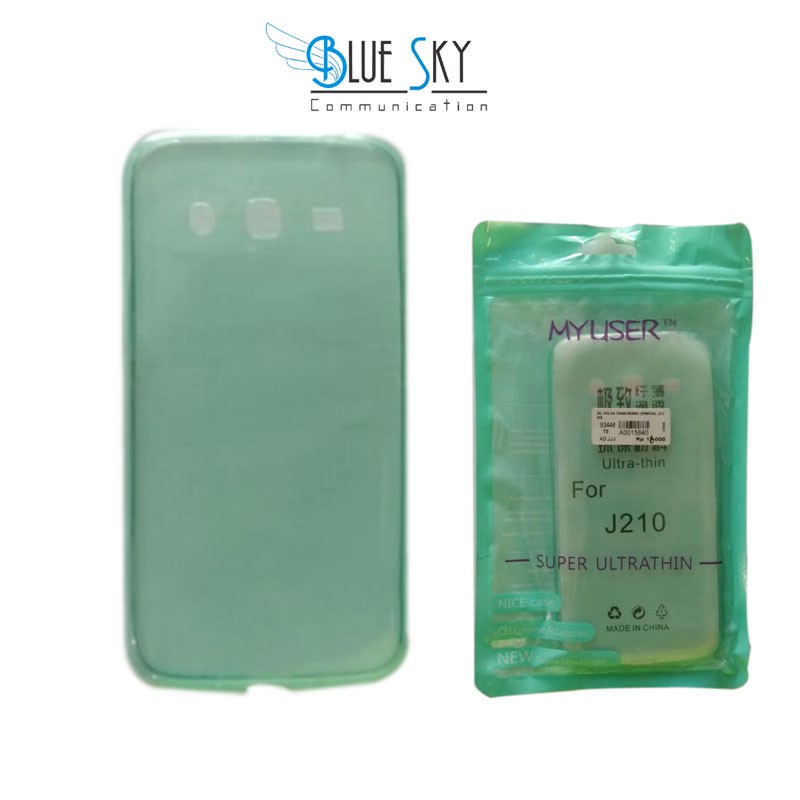 CASING CASE SILIKON POLOS TRANSPARAN BENING SAMSUNG J210H GALAXY J2 2016