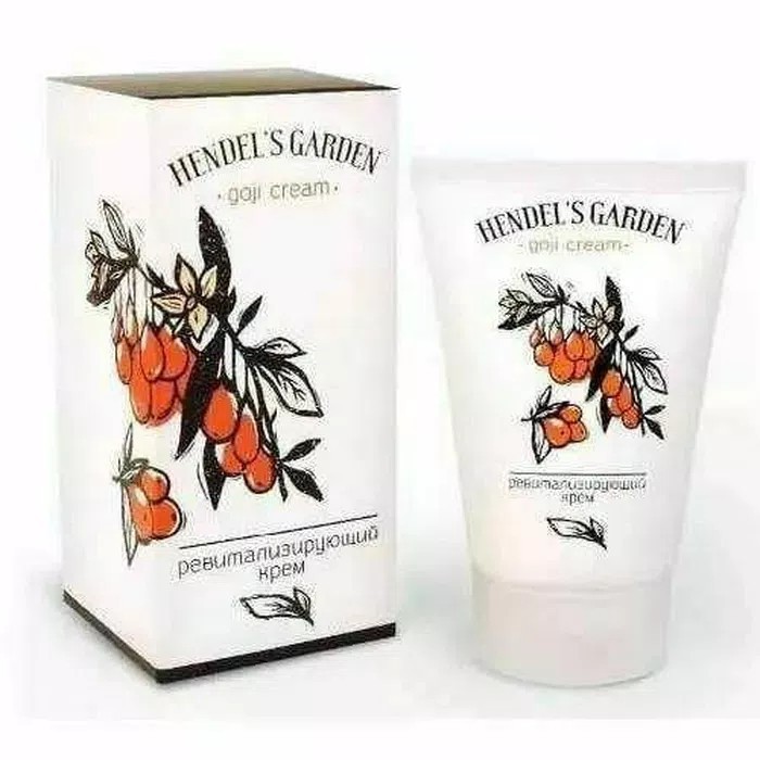 Goji cream handel garden 100% asli cream anti panuaan