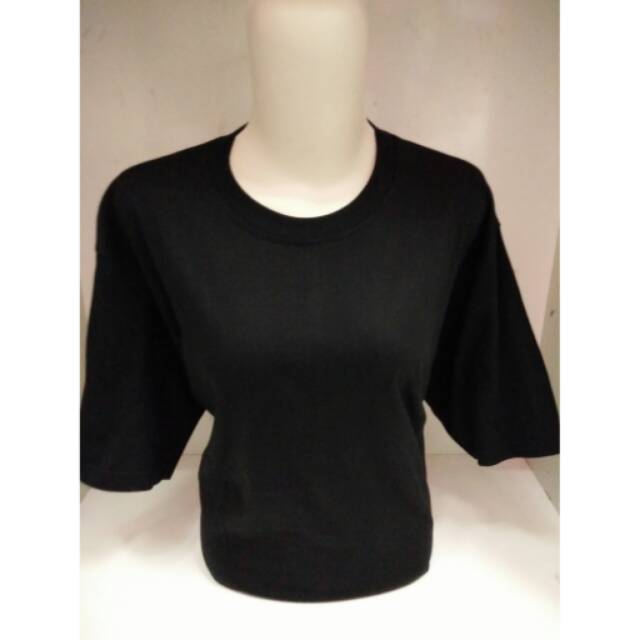 Kaos Oblong Pendek Hitam Polos | Cotton Shirt | Kaos Polos | Kaos Cewek