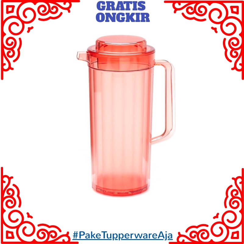 Teko Pitcher Tupperware - Pitcher Crystal WATERCOLOR PITCHER Uk 2L