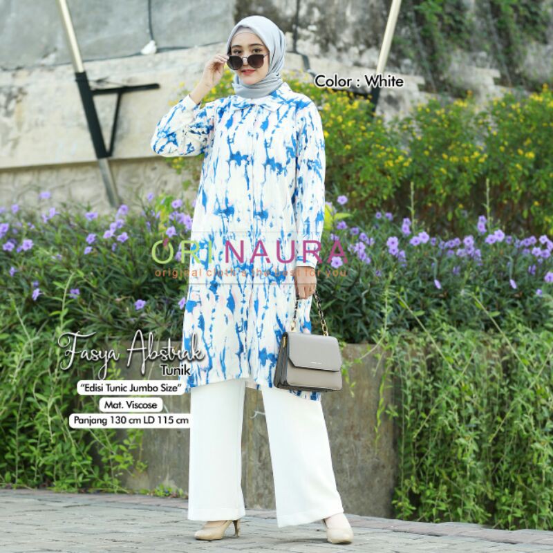 Fasya Abstrak tunik Jumbo by Ori Naura