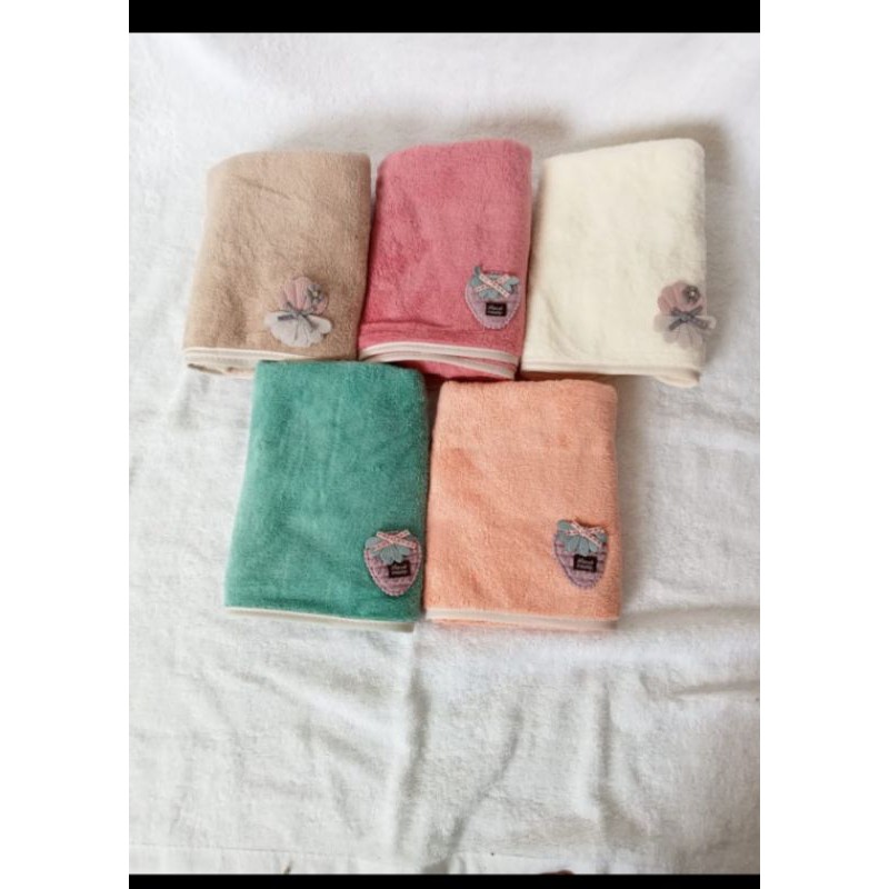 (kecil) handuk kecil ukuran 35x75cm bahan lembut