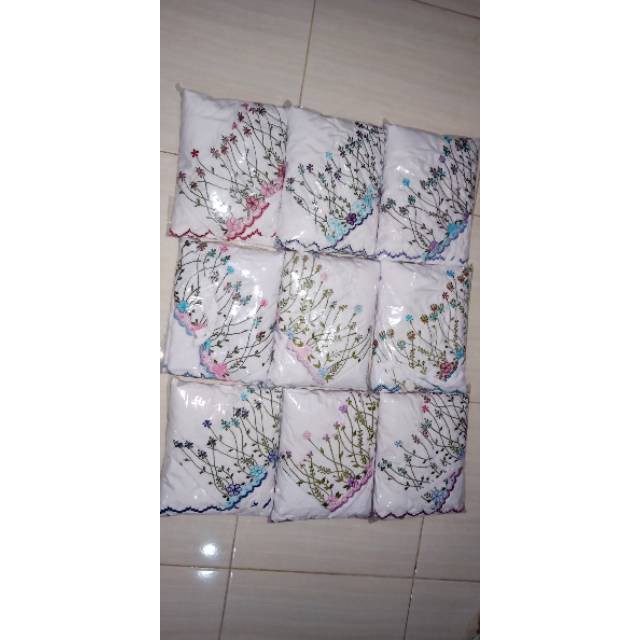Mukena Bordir Mukena terusan bordir/mukena bordir manual Nyaman