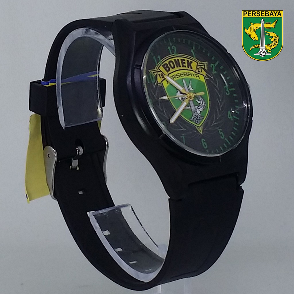 JAM TANGAN PERSEBAYA ANTI AIR (+BOX JAM BB &amp; +BATREI CADANGAN)