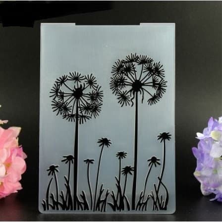 Dandelion Embossing Folder