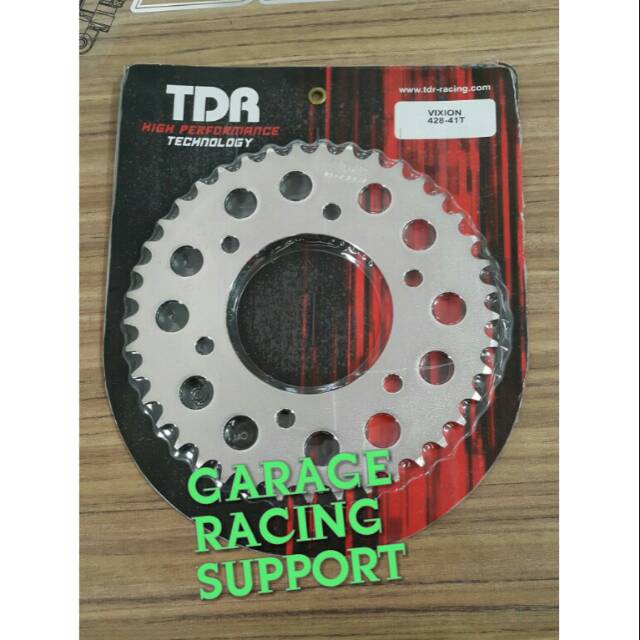 GEAR GIR BELAKANG VIXION R15 XABRE JUPITER MX KING BYSON SCORPIO 428 41T TDR    *