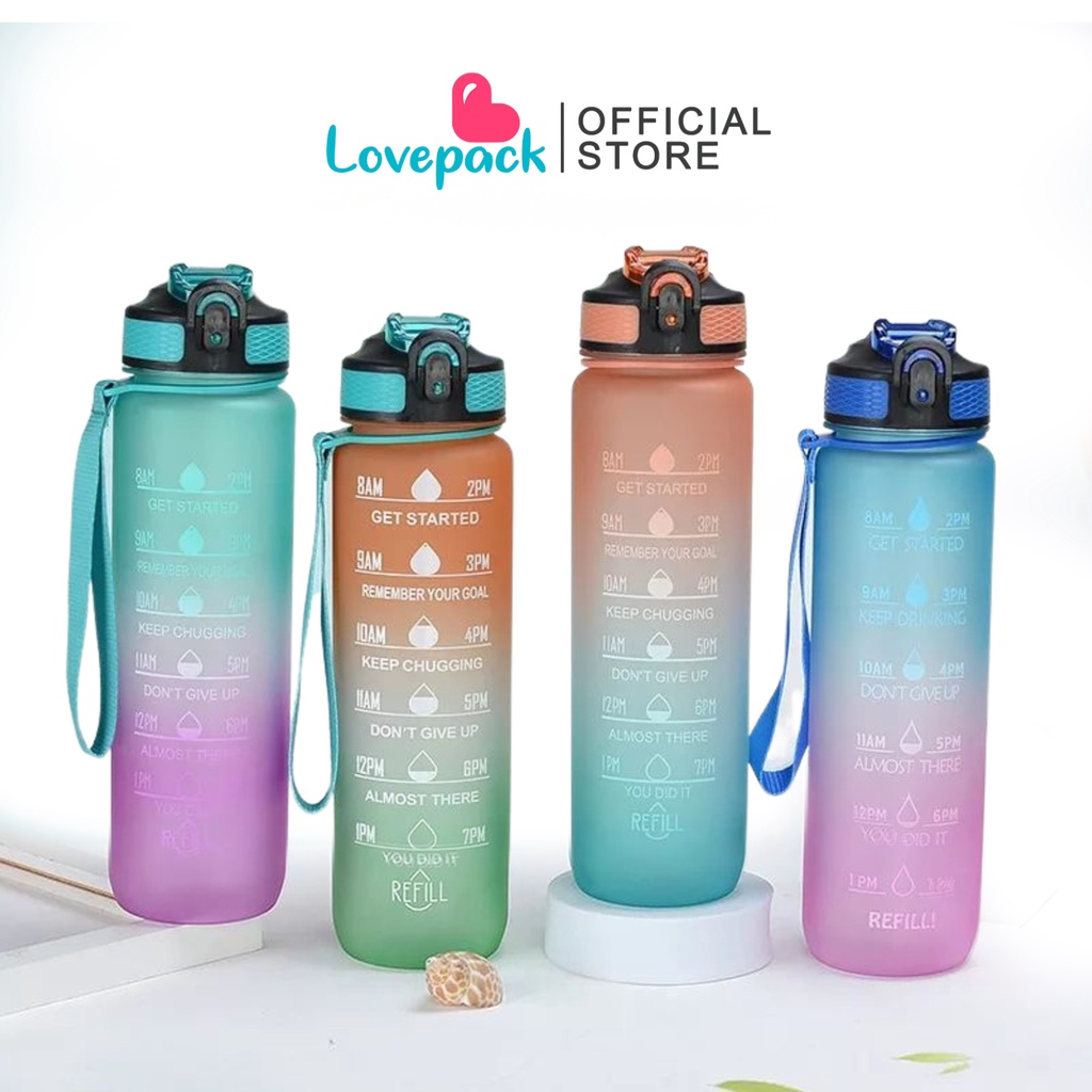 LOVEPACK - Botol Minum Pastel 1 Liter (BM1L)
