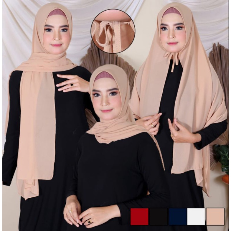 PASHMINA TALI CERUTY  BABYDOLL PREMIUM 175X75cm / HIJAB PASHMINA / PASHMINA TALI MODERN