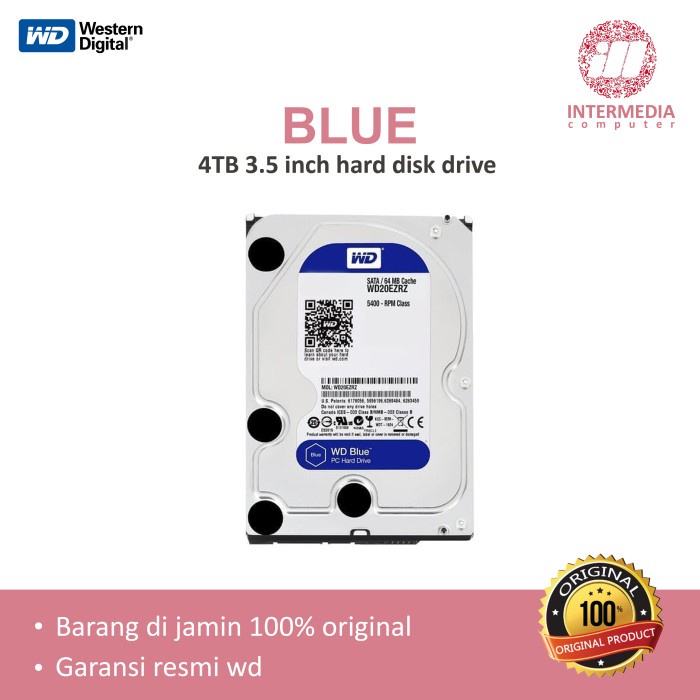 Harddisk WD Blue 4TB