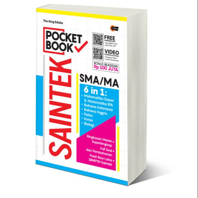 POCKET BOOK SAINTEK SMA