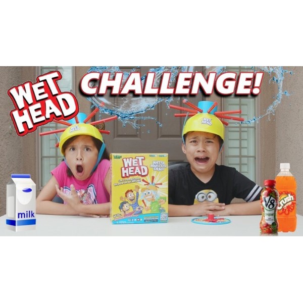 wet head helmet running man game toys