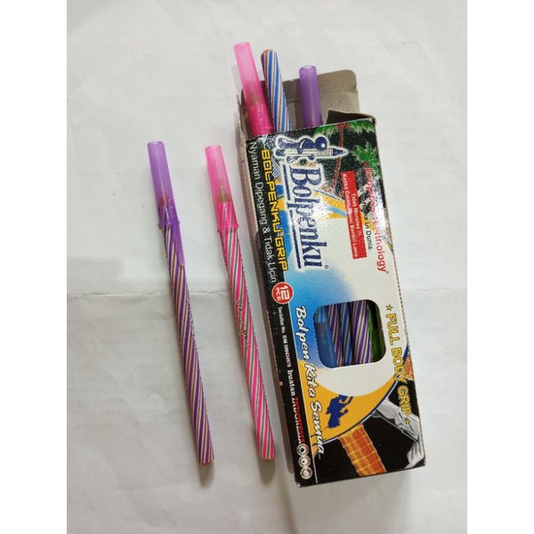 

Pen Ulir Ballpoint Bulpoint lilin 1 pack merk bolpenku