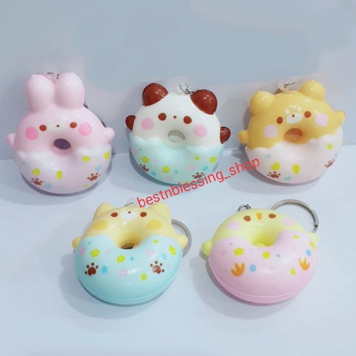 NEW SQUISHY Mini Donut Animal