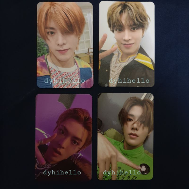 photocard (pc) nct 127 yuta - loveholic c ver., ar selca jewel sticker, superhuman, sticky