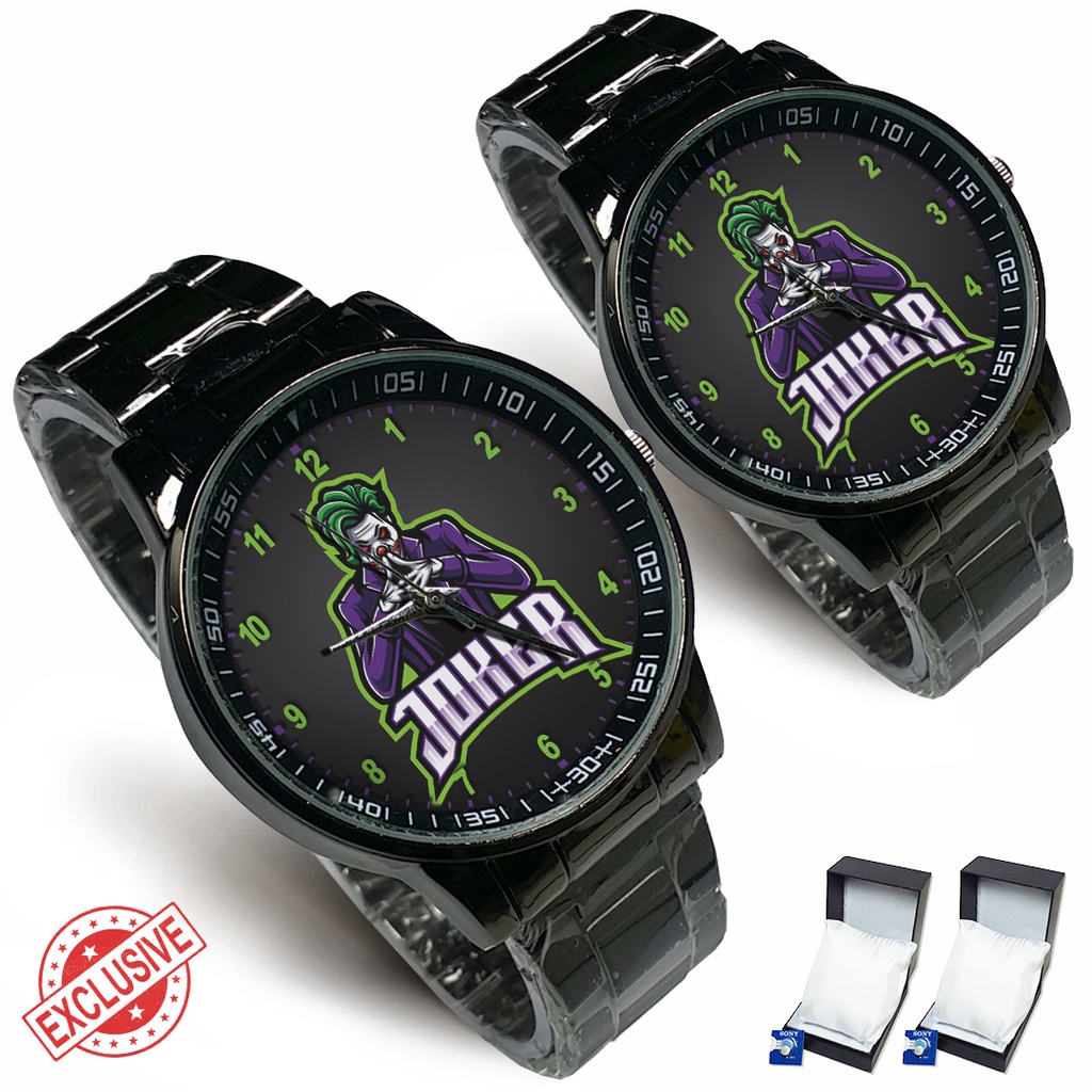 (Exclusive) Jam Tangan JOKER Custom Rante Couple / Satuan