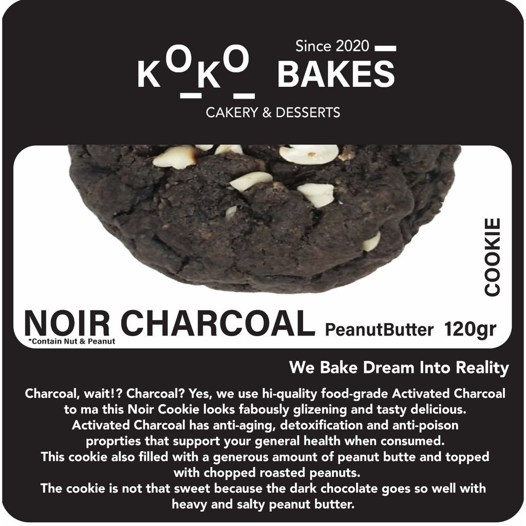 

Noir Charcoal PeanutButter